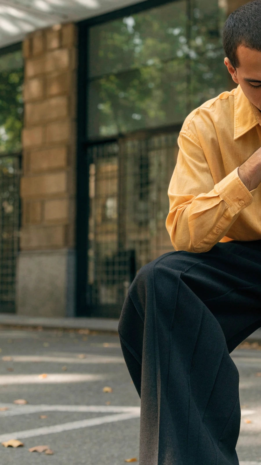 Pleated Tailored Trousers
